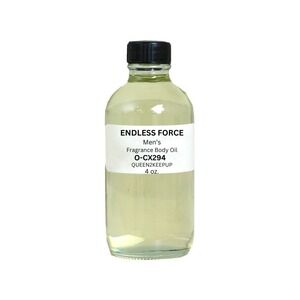 Endless Force (Men) Body Oil 4 oz Fragrance All Natural Scent